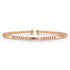 Bujukan 14K Rose Gold Open Bangle - 1