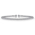 Bujukan 14K White Gold Split Bangle - 2