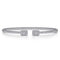 Bujukan 14K White Gold Diamond Bangle Bracelet - 2