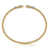 Bujukan Diamond Bangle in 14K White and Yellow Gold - 4