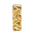 Facets 14K Yellow Gold 8mm Herringbone Men's Ring - 5