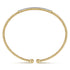 Bujukan Diamond Bar Split Bangle in 14K Yellow Gold - 4