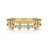 Bujukan Diamond Easy Stackable Ring in 14K Yellow Gold - 2