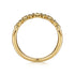 Bujukan Diamond Easy Stackable Ring in 14K Yellow Gold - 3
