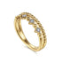 Bujukan Diamond Easy Stackable Ring in 14K Yellow Gold - 4