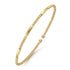 Bujukan 14K White Gold Open Bangle - 3