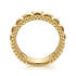 Bujukan 14K Yellow Gold Wide Band Ring - 3