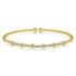 Bujukan 14K Yellow Gold Diamond Bangle Bracelet - 2