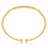 Bujukan 14K Yellow Gold Diamond Bangle Bracelet - 4