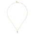 Bujukan 14K Yellow Gold Diamond Teardrop Pendant Necklace - 3