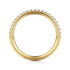 Diamond Matching Wedding Band in 14K Yellow Gold - 3