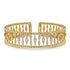 Bujukan Diamond and Bujukan Beads Cuff Bangle Bracelet in 14K Yellow Gold - 2
