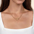 Contemporary 14K Yellow Gold Hollow Tube Link Necklace - 4