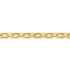 Classic 14K Yellow Gold Solid Faceted Chain Bracelet - 2