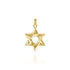 Contemporary 14K Yellow Gold Star of David Pendant - 2