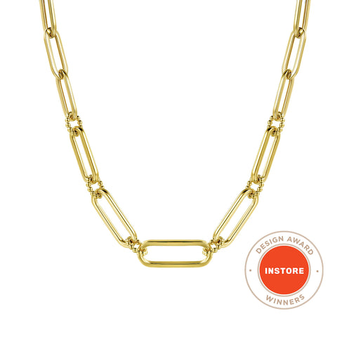 Bujukan 14K Yellow Gold Chain Necklace - 2
