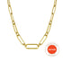 Bujukan 14K Yellow Gold Chain Necklace - 2