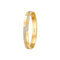 Seventies Diamond Bangle in 18K Yellow Gold - 1