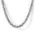 Classic 14K Yellow Gold Hollow Men's Wheat Chain Necklace - 1
