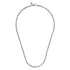 Classic 14K Yellow Gold Hollow Men's Wheat Chain Necklace - 2