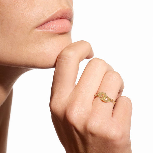 Menottes Dinh Van Chain Ring - 2