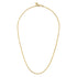 Classic 14K Yellow Gold Hollow Men's Wheat Chain Necklace - 3