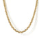 22 Inch 2.85mm 14K Yellow Gold Hollow Men's Link Chain Necklace - 1