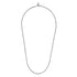 Contemporary 925 Sterling Silver Hollow Men's Link Chain Necklace - 3