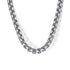 Classic 925 Sterling Silver Men's Round Box Chain Necklace - 2
