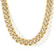 Classic 14K Yellow Gold Solid Cuban Link Chain Necklace 22 Inch - 1