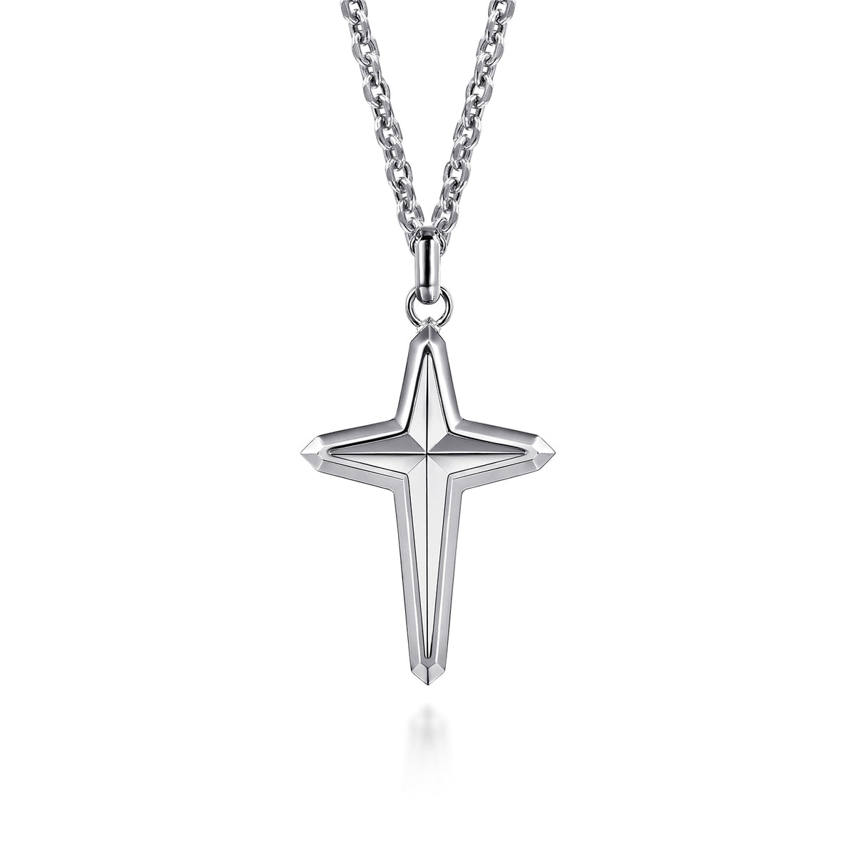 Gabriel & Co. Silver Cross Pendant