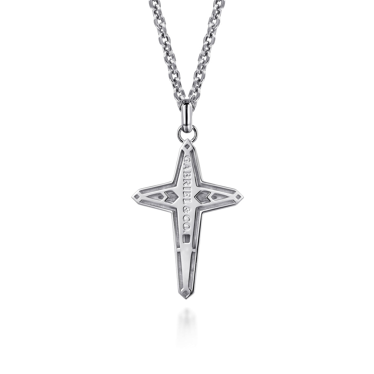 Gabriel & Co. Silver Cross Pendant