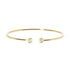 Le Cube Diamant Medium Bangle Bracelet in White Gold - 2