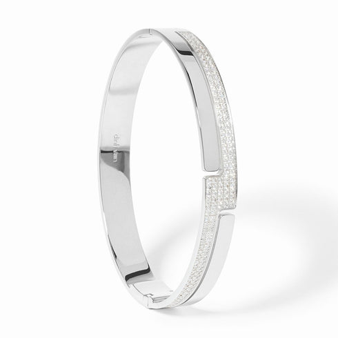 Seventies White Gold Diamond Bracelet - 1