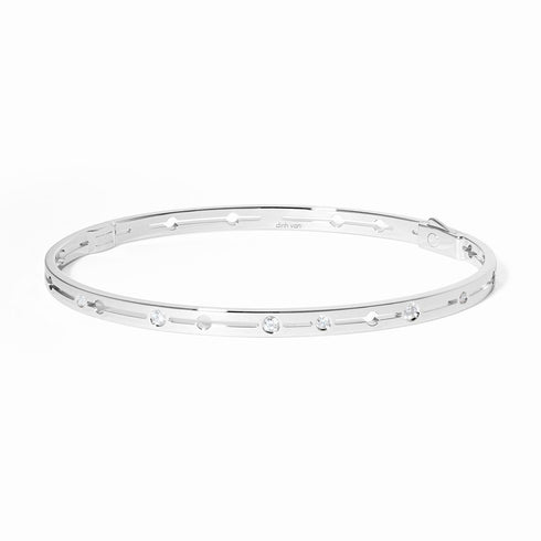 Pulse Bracelet in White Gold with Diamonds - 3