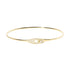 Serrure Jonc Diamond-Paved Bracelet in 18K Yellow Gold - 2