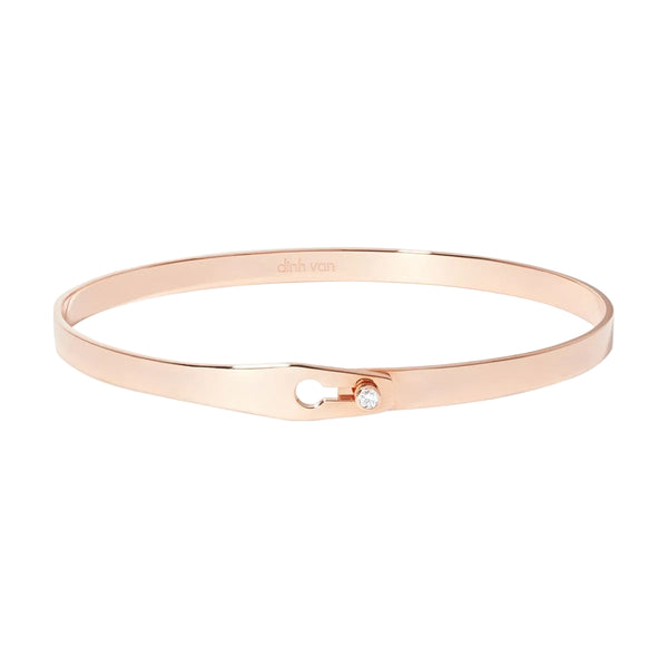 Serrure Diamond Bracelet in 18K Pink Gold - 2