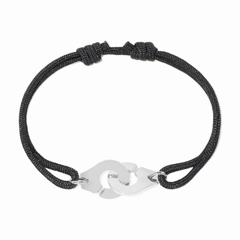 Menottes Dinh Van Medium Cord Bracelet in White Gold - 2