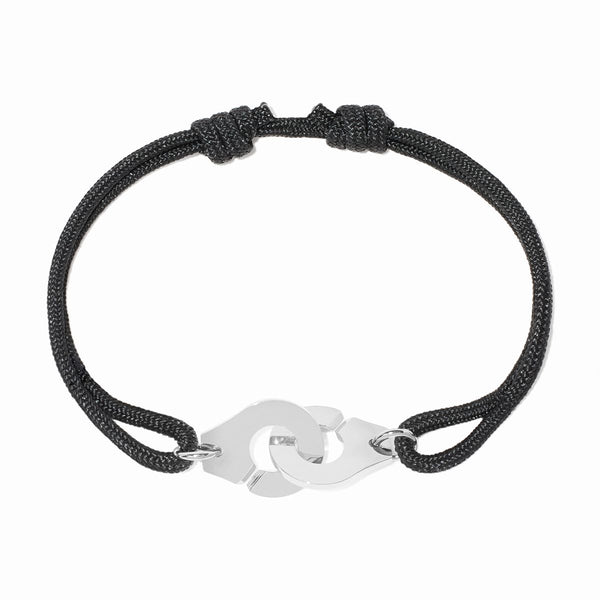 Menottes Dinh Van Medium Cord Bracelet in White Gold - 2