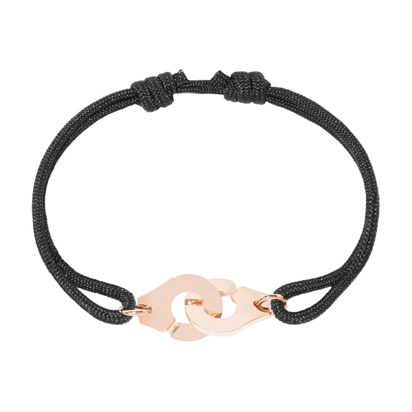 Menottes Dinh Van Medium Cord Bracelet in Rose Gold - 2