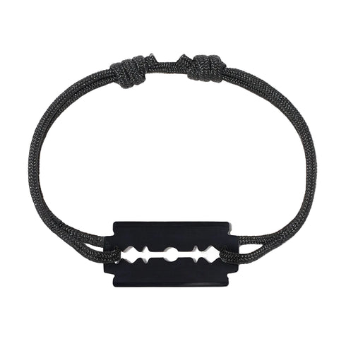 Lame de Rasoir Medium Cord Bracelet - 1