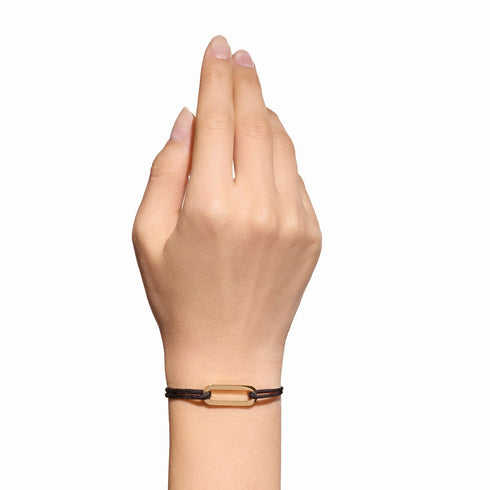 Maillon L Cord Bracelet in 18K Yellow Gold - 3