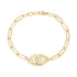 Menottes Dinh Van R12 Bracelet in Yellow Gold with Diamonds - 1