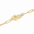 Menottes Dinh Van R12 Bracelet in Yellow Gold with Diamonds - 2