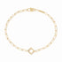 Le Pavé 18K Yellow Gold Small Chain Bracelet - 1