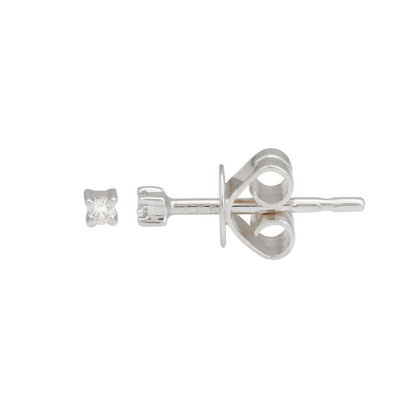 14k Gold & Diamond Stud Earrings - 0.04ct - 1