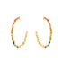 Amalfi Burst Vertical Rainbow Milli Hoops - 1