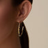 Amalfi Burst Vertical Rainbow Milli Hoops - 2