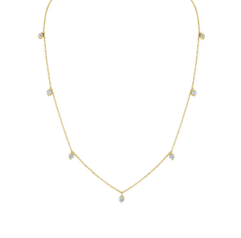 14k Gold & Diamond Necklace - 0.59ct - 1