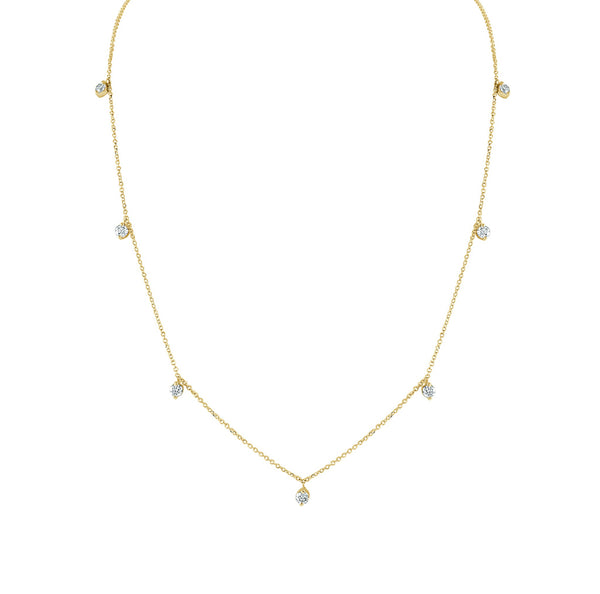 14k Gold & Diamond Necklace - 0.59ct - 1